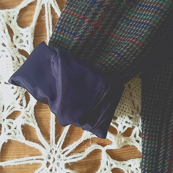 Vintage Wool Blend Checkered Blazer - Picture 6 of 13